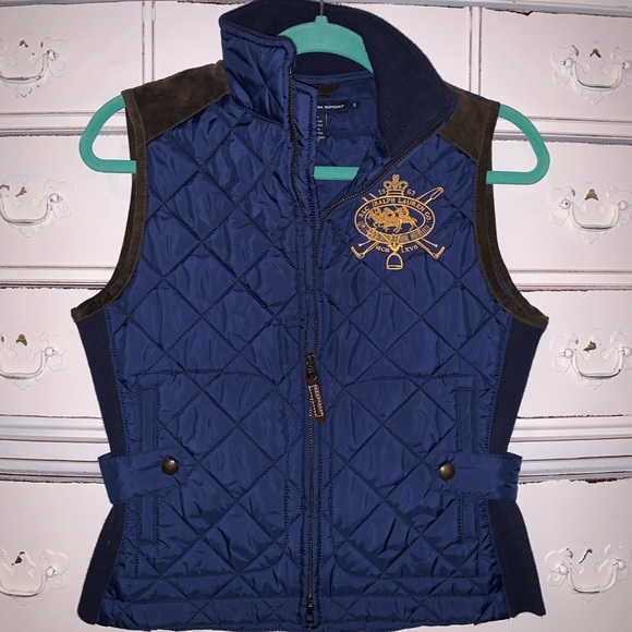 • RALPH LAUREN SPORT• Equestrian Quilted Vest